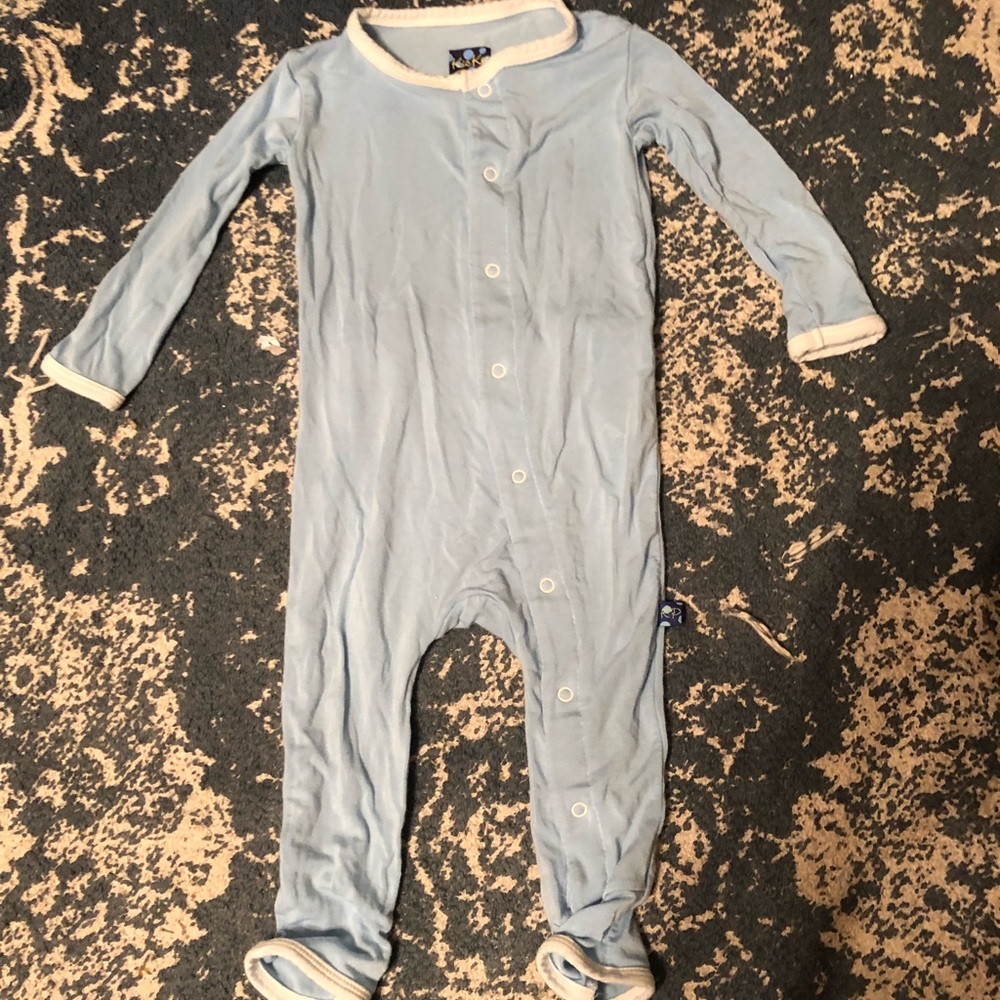 Kickee pants onesie